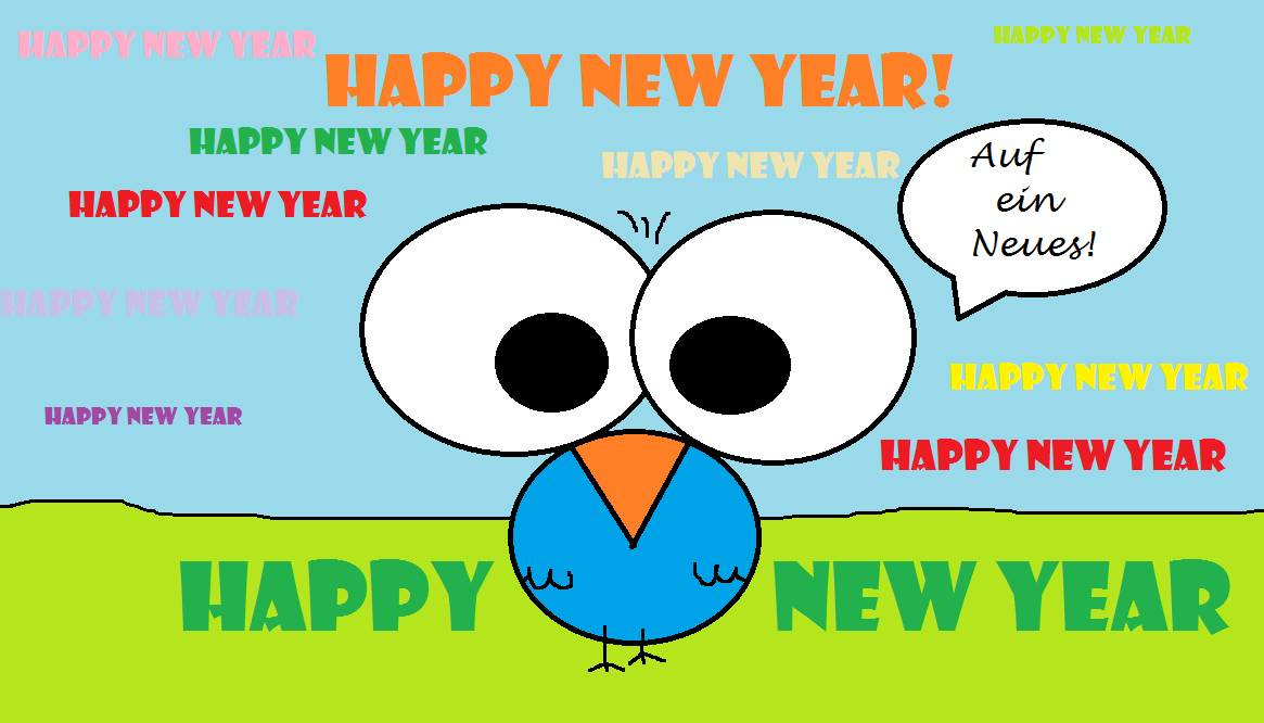 018 Viel Glück im neuen Jahr